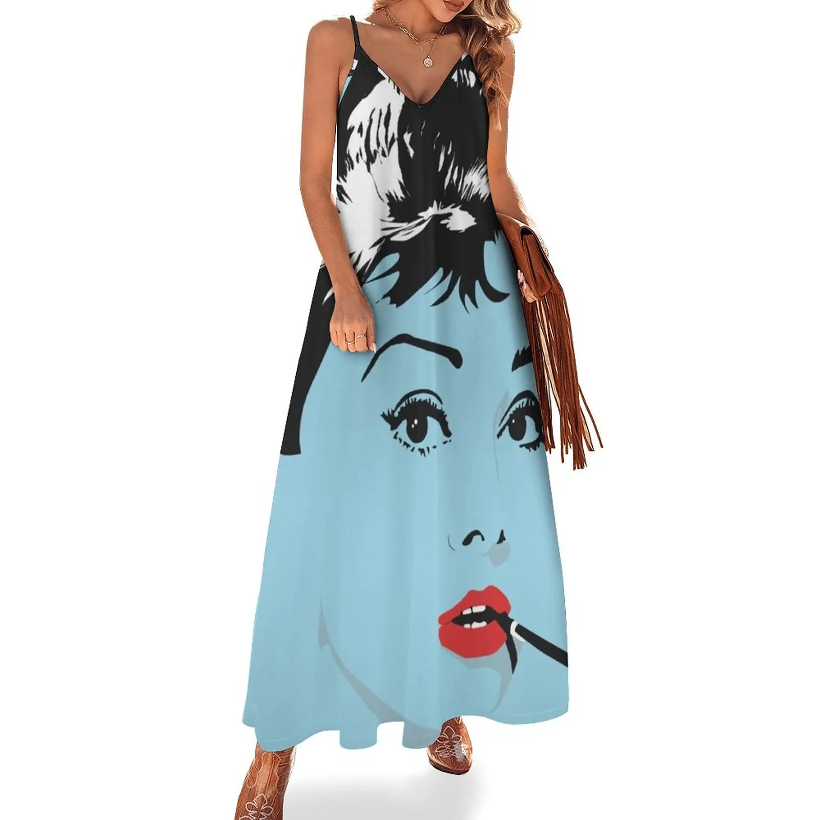 

Tiffanys Sleeveless Dress Woman's evening dress sexy dress for women