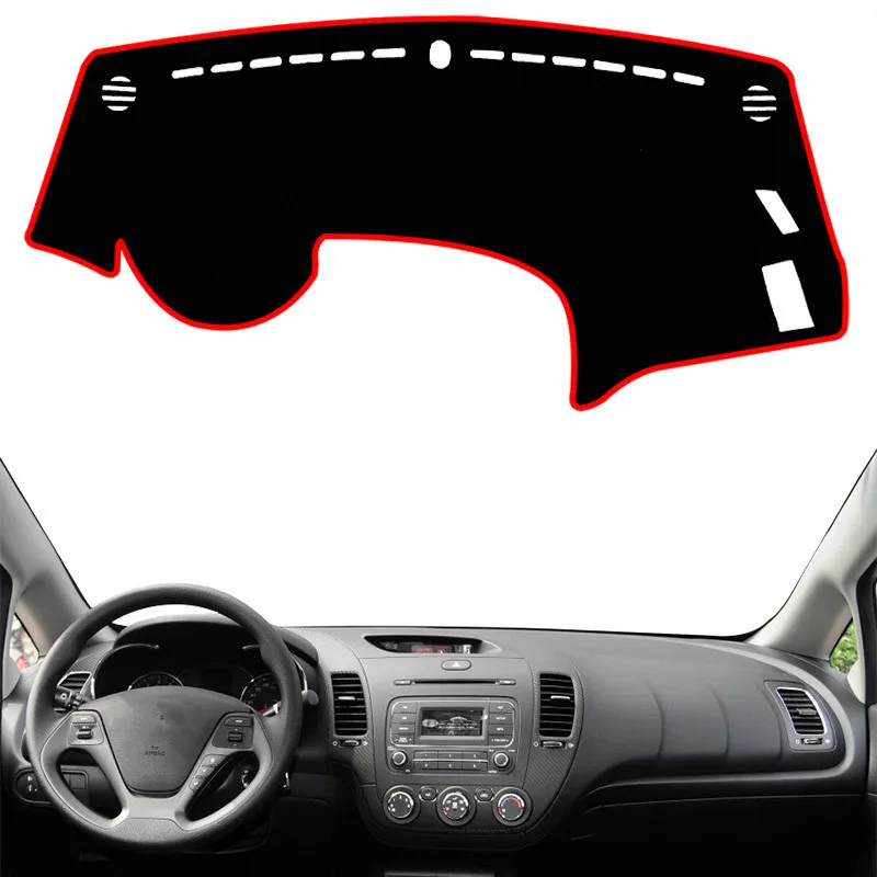 

For Kia Cerato Forte K3 2013 2014 2015 2016 2017 2018 Car Dashmat Dashboard Cover Mat Pad Anti-Glare Sunshade Carpet Accessories