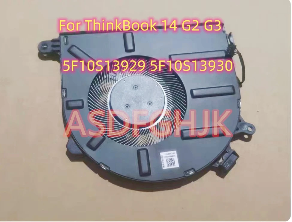 Original For Lenovo For ThinkBook 14 G2 G3 5F10S13929 5F10S13930 Laptop CPU Cooling Fan NS85C32 BAPD0806R5HY001 Test OK