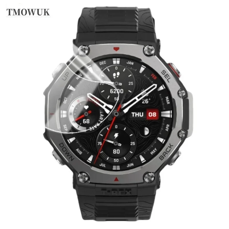 ​​For Amazfit GTR 42 47mm T Rex 2 3 T-Rex Pro 3 Ultra – 9H Scratchproof Screen Protector, Easy To Clean​​ GFHO view 4