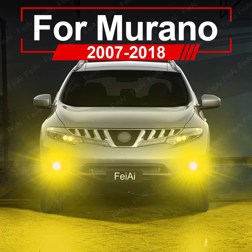 

Светодиодные передние противотуманные фары для Nissan Murano Z51 Z52 2007-2010 2011 2012 2013 2014 2015 2016 2017 2018 Murano 2 3 тюнинговые аксессуары