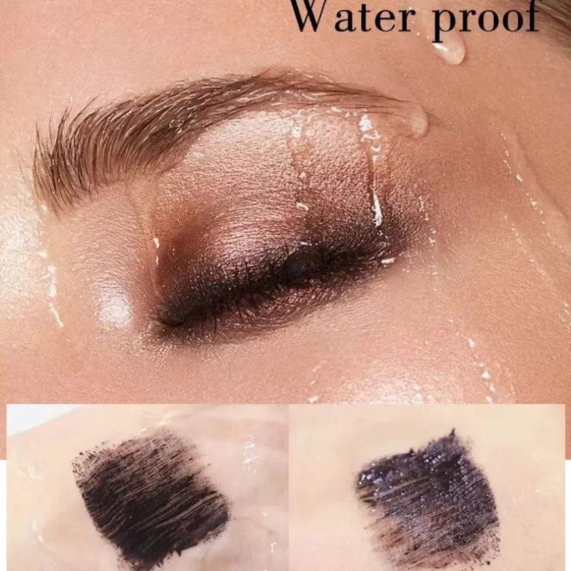 Mascara colorato volume 5D Styling duraturo Impermeabile Asciugatura rapida Blu Viola Curling Allunga ciglia lunghe Crema per estensione seta