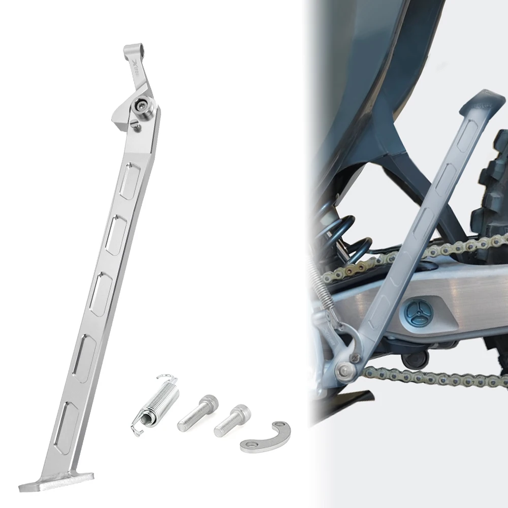 

Fit For Stark Varg MX & EX Motorcycle Aluminum Black Kickstand Sidestand Parking Foot Side Support Stand Holder Bracket