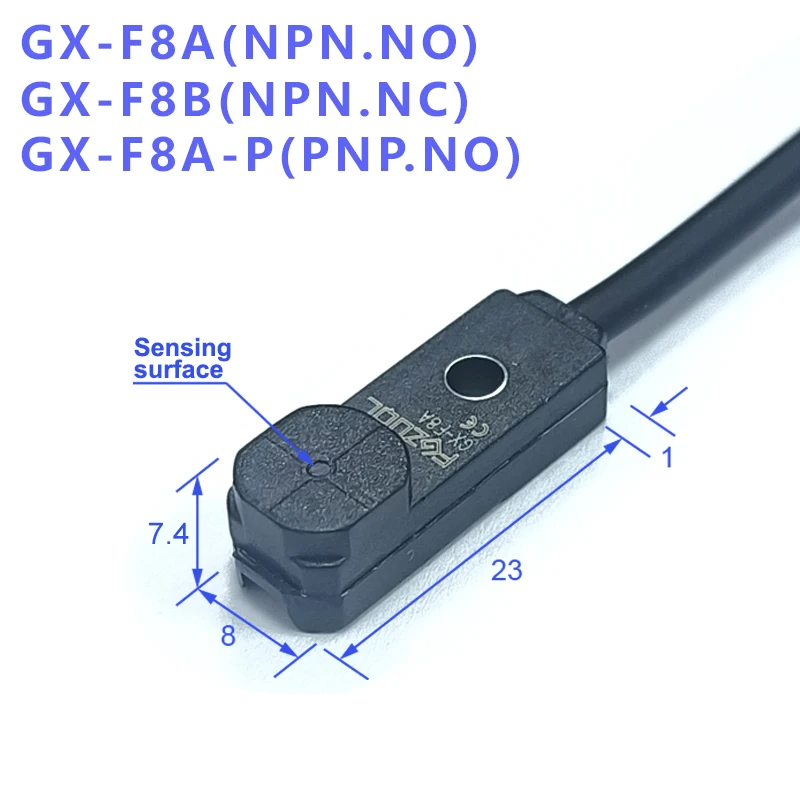 Proximity sensor switch GX-H8A GX-F8A GX-H12A GX-F12A GX-H8B GX-F8B GX-H12B GX-F12B GX-H8A-P GX-F8A-P GX-H12A-P GX-F12A-P