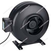 6inch 220V Exhaust Fans Home Silent Inline Pipe Duct Fan Bathroom Extractor Ventilation Kitchen Toilet Wall Air Clean Ventilator