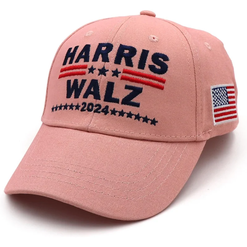 

Harris Waltz 2024 Hat Kamala Harris Presidential Adjustable Embroidered Baseball Hat Men's and Women's Styles