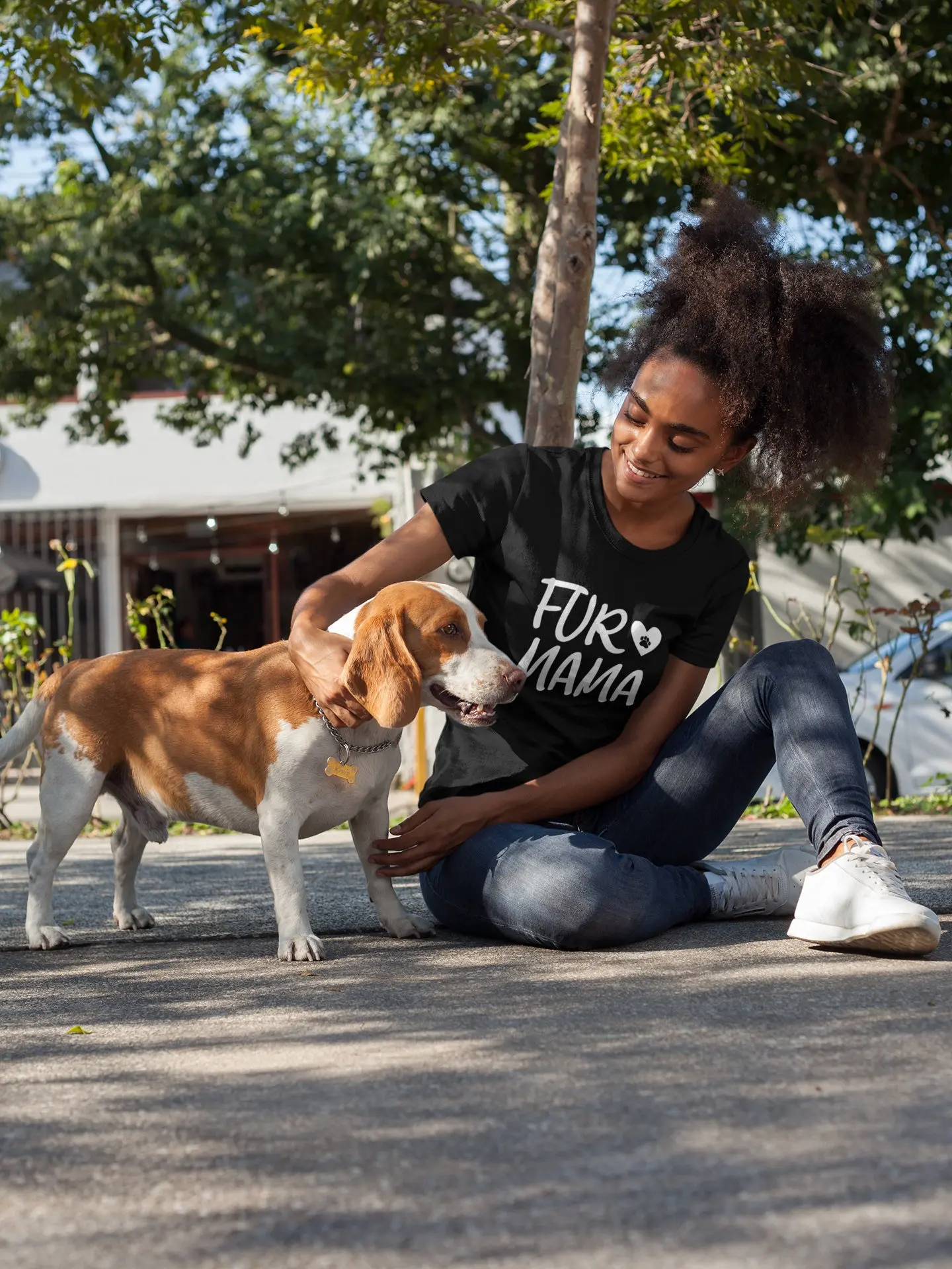 

Fur Mama T Shirt Dogs Are My Favorite New Dog Mom Animal Lover Owner