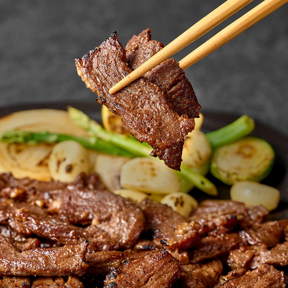 ★   بطن لحم الخنزير المتبل اللذيذ 400 جرام × 2 عبوة