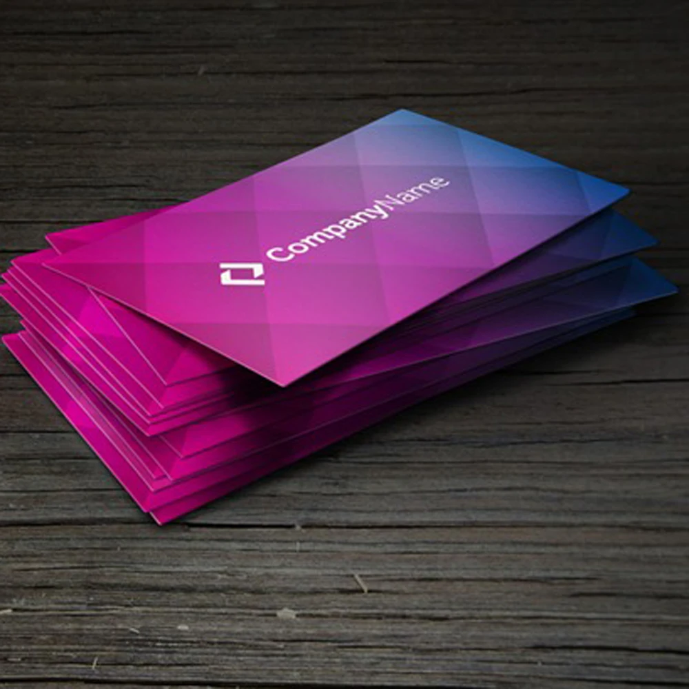 200 Tarjetas con Logotipo Personalizado, Impresión a Doble Cara a Todo Color, Laminadas, Impermeables, Tarjetas de Agradecimiento, Tarjetas de Regalo, Tarjetas de Control de Acceso B