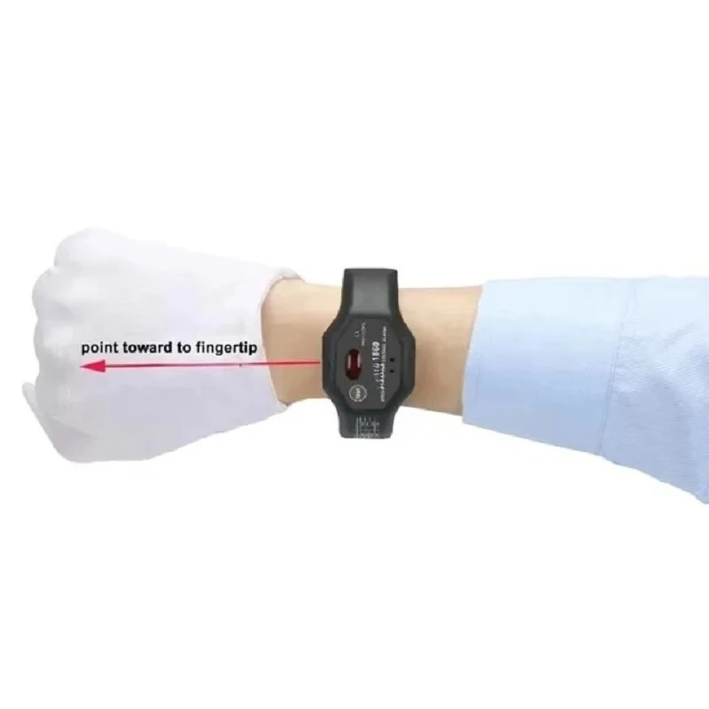 Auto Wrist Type High Voltage Alarm Device SCM Non-contact Induction Technology Ensure High Voltage IP54