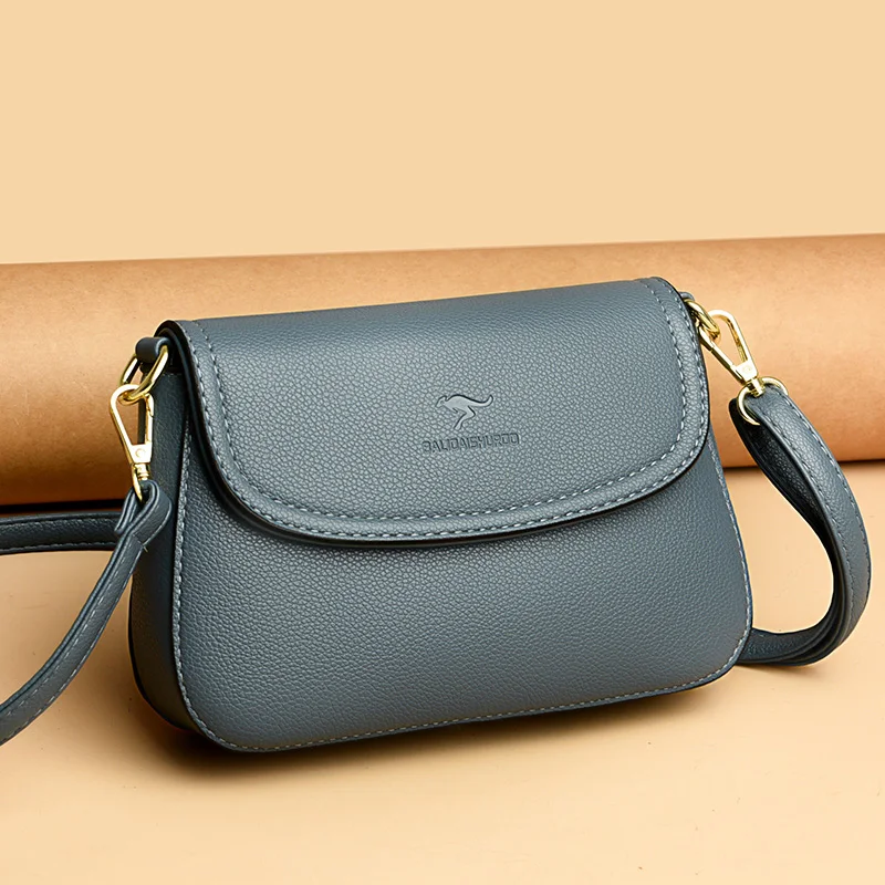 حقيبة كتف جلدية للنساء ، حقيبة كروس مصممة الشهيرة ، عالية الجودة ، حقيبة جلد الغنم الناعمة الفاخرة ، حقيبة حمل الرئيسية