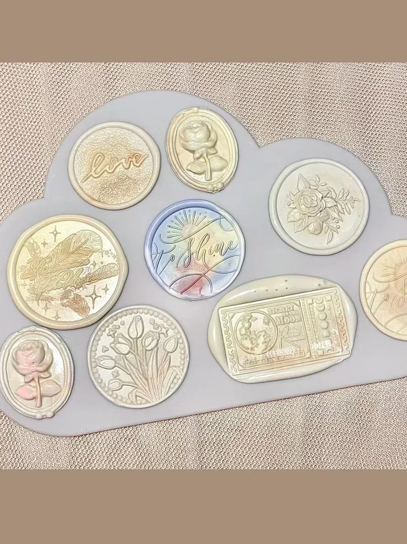 Selo de fogo amor selo cabeça, jogador de amor chuva esparsa, lua mente, cobre bem esculpido, envelope DIY convite do casamento