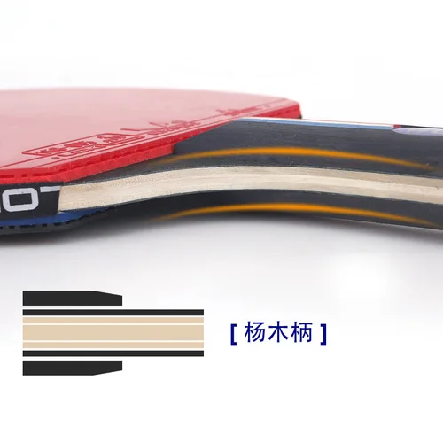 Imagen 2 del producto LOKI X1 raqueta de tenis de mesa con bolsa de esponja de goma LOKI RXTON, funda de 1 Estrella, paleta de bate de Ping Pong Original