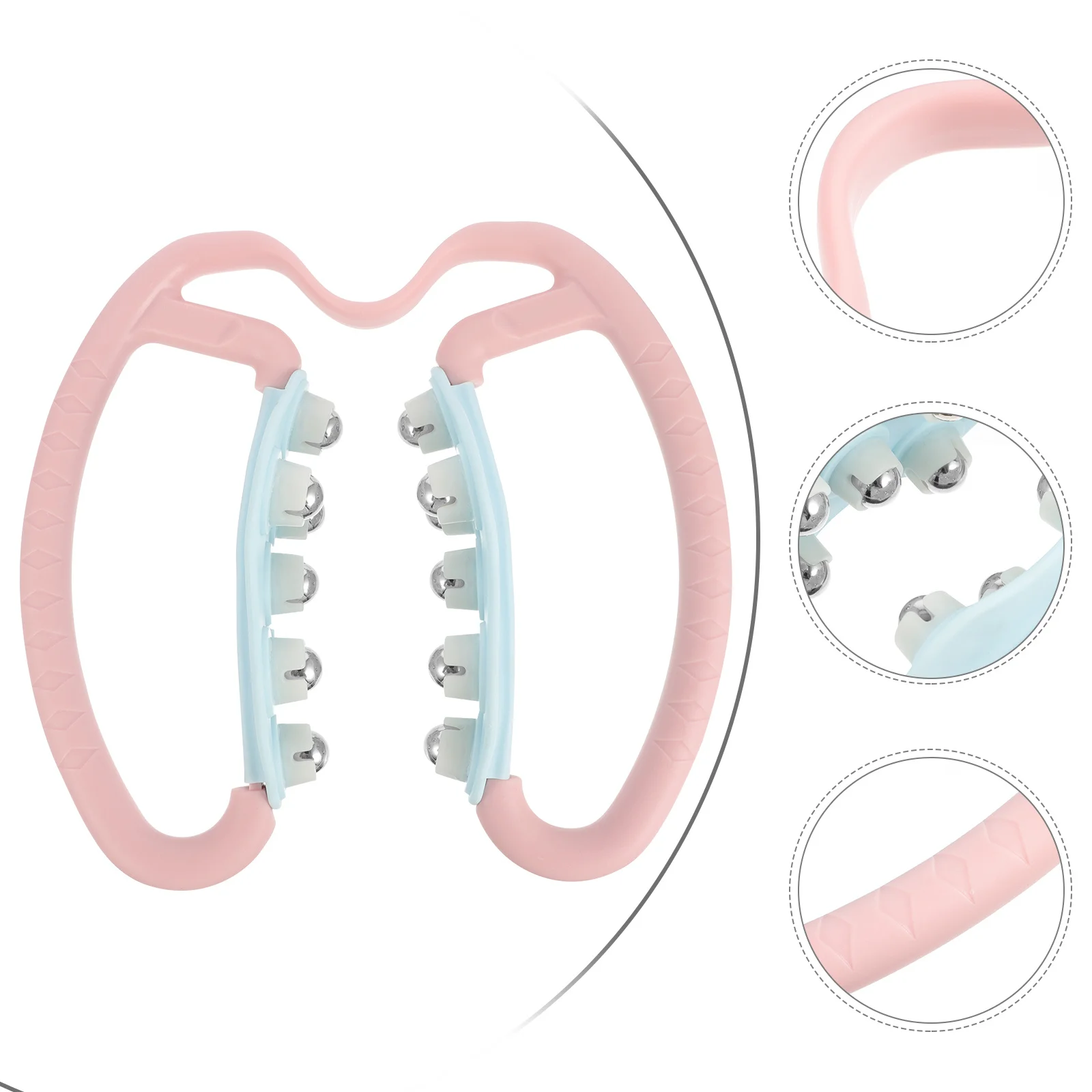 

1Pcs Handheld Leg Massager Adjustable Width Muscle Relaxation Roller for Blood Circulation Massage Roller