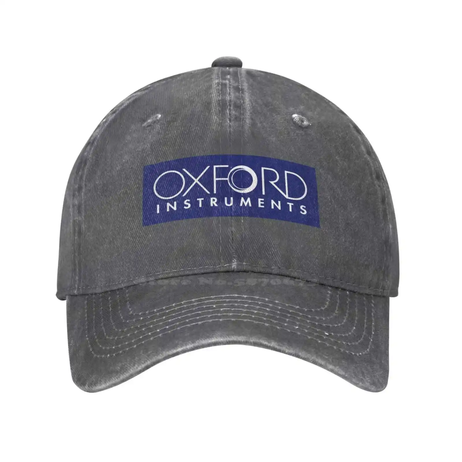 Oxford Instruments Logo Fashion quality Denim cap Knitted hat Baseball cap