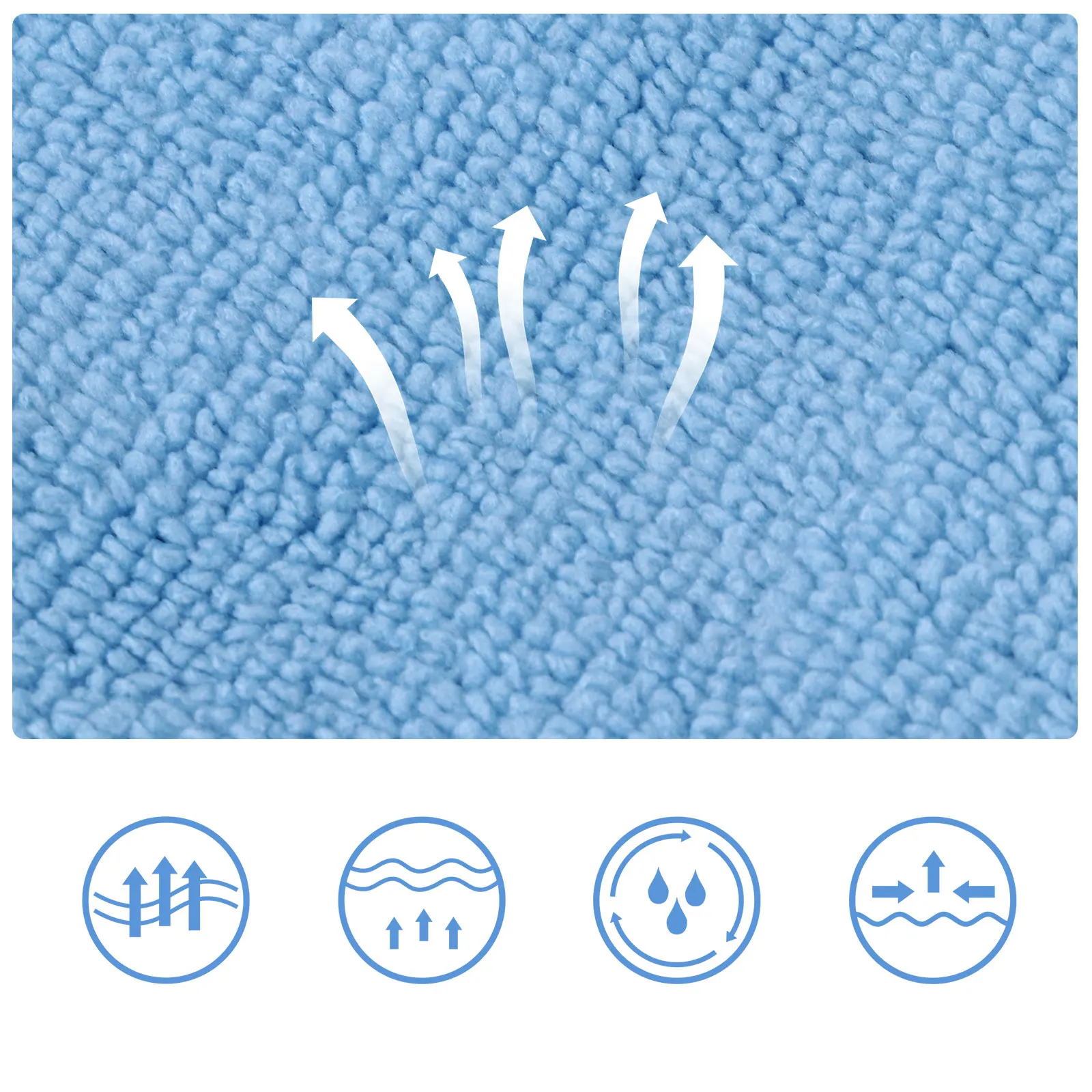 

Dry Hair Cap Lady Drying Towel Quick Bath Microfiber Head Wrap Hat Turban Thicken Bathing Shower Wraps