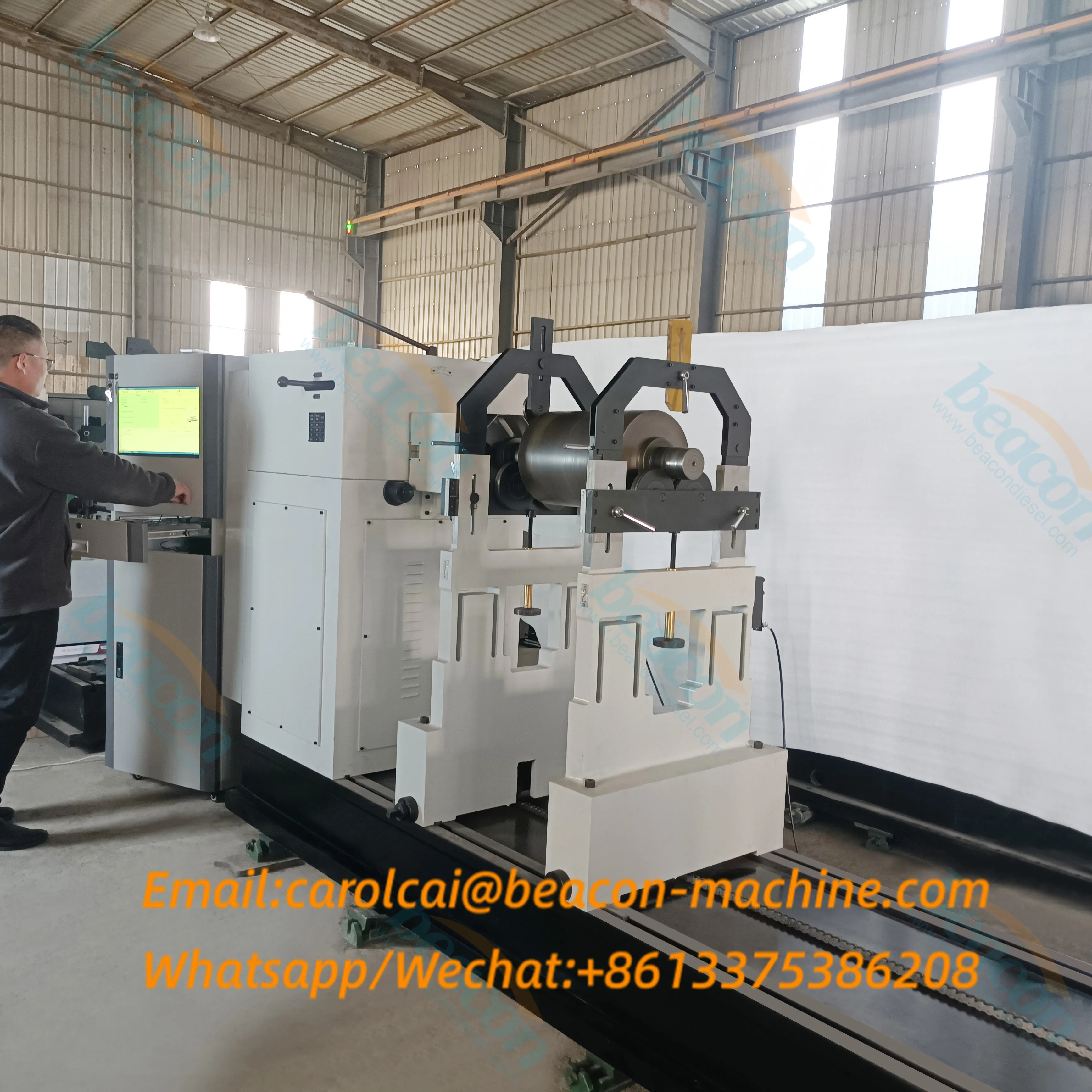 YYW-3000A Horizontale dynamische Auswuchtmaschine mit Turbo-Rotor