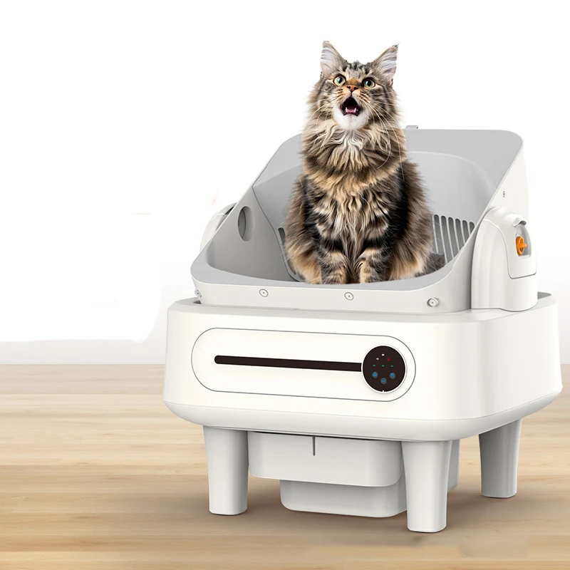 

Large Capacity Video Smart Cat Litter Box Automatically Cleans Cat Toilet WIFI Fully Automatic Pack Cat Litter Box Pet Supplies