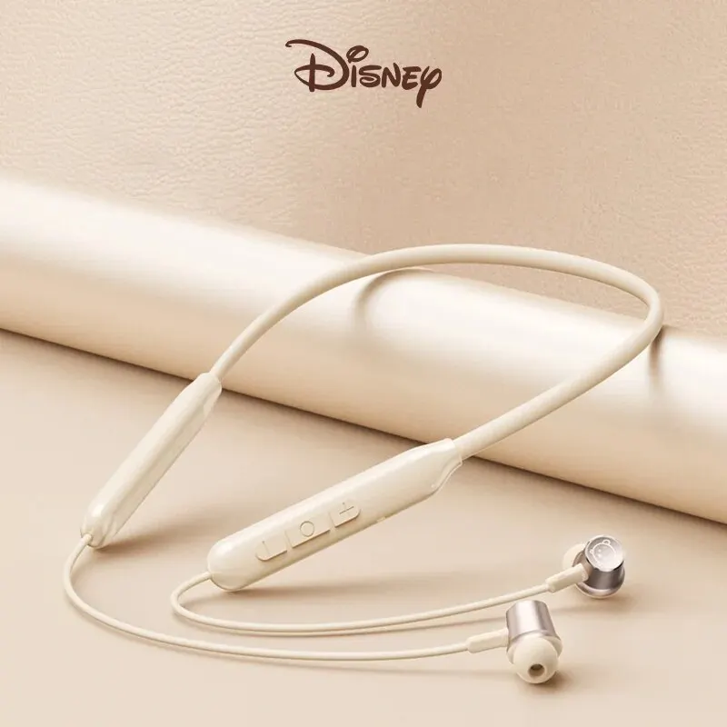 Disney Original QS-Q6 Earphones Bluetooth 5.2 Headphones Noise Reduction Headset Neckband Earbuds Sport Gaming Headset New