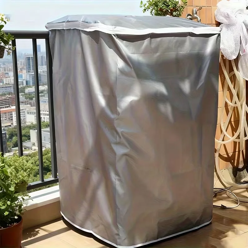Universal Waterproof Washing Machine Cover, Uv-resistant, Color-fast & Dust-proof Protector For Most Standard Washing JJ2235