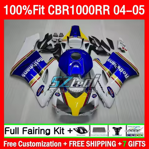 OEM Fairing For HONDA CBR 1000RR CBR1000 CC 04-05 191Q1.14 Rothmans new CBR1000RR 2004 2005 CBR 1000 RR 04 05 Injection Body Kit