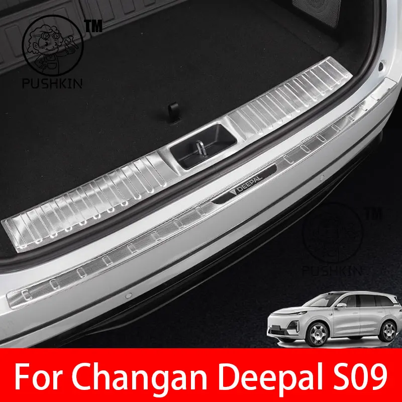 

Для Changan Deepal S09 2025 2026, накладка на порог автомобиля, защита от царапин, внешние детали, украшение интерьера, аксессуары против ударов