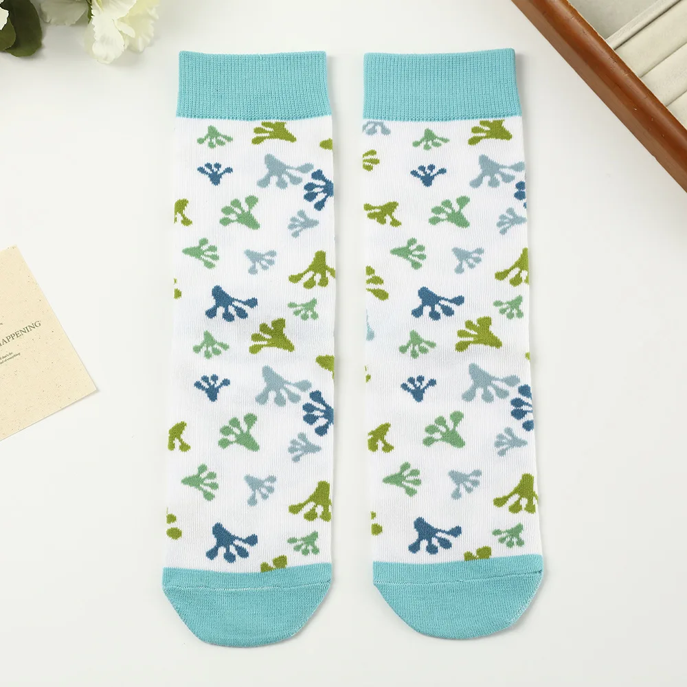 1Pair Cute Animal Paw Socks Anime Cartoon Frog Ducks Geese Long Feet Funny Socks Women Men Mid Calf SocksFriends New Year Gifts