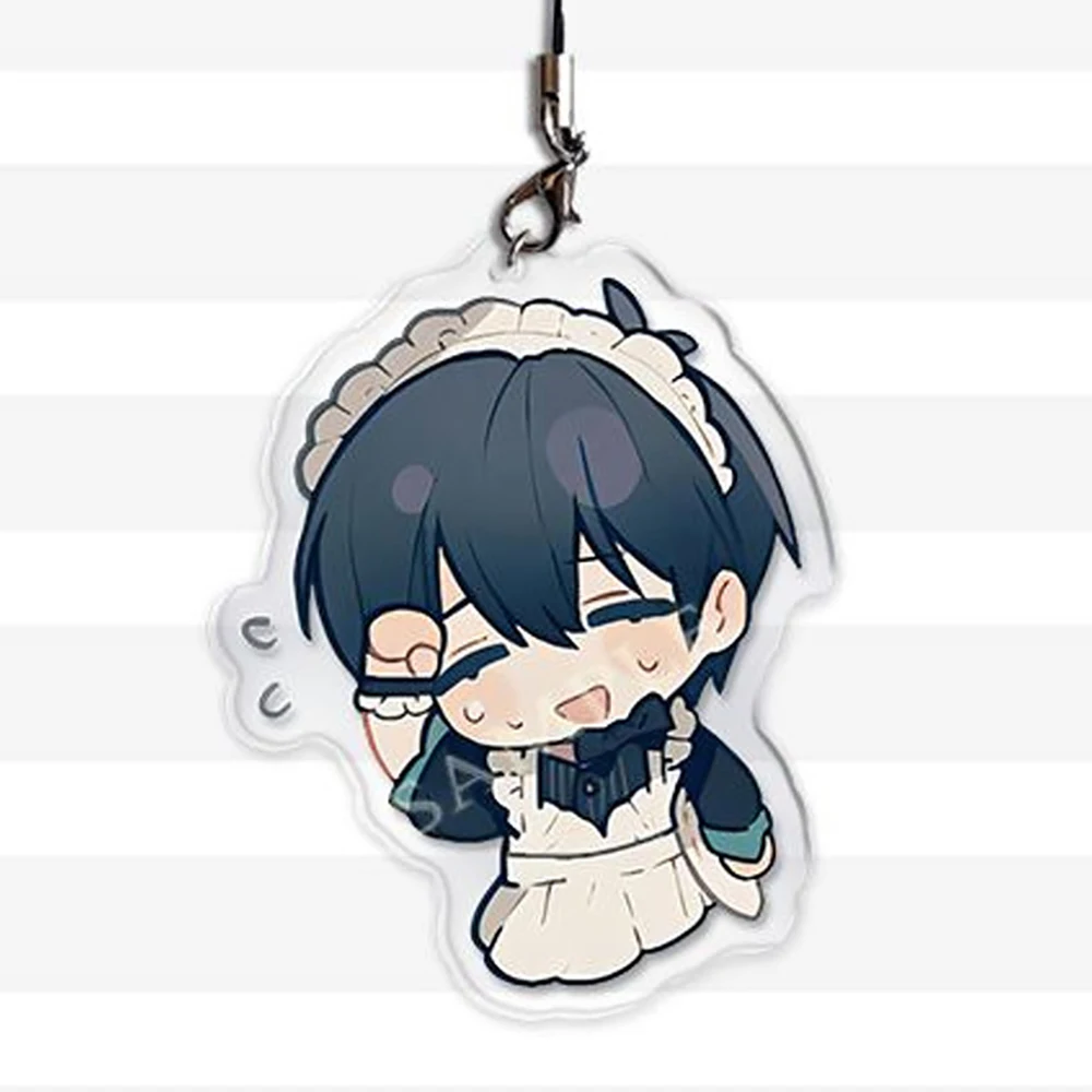 Blue Lock Maid Pendant Nagi Bachira Meguru Mikage Reo Isagi Yoichi Itoshi Rin Michael Kaiser Kawaii Cute Anime Gift for Girls image 2