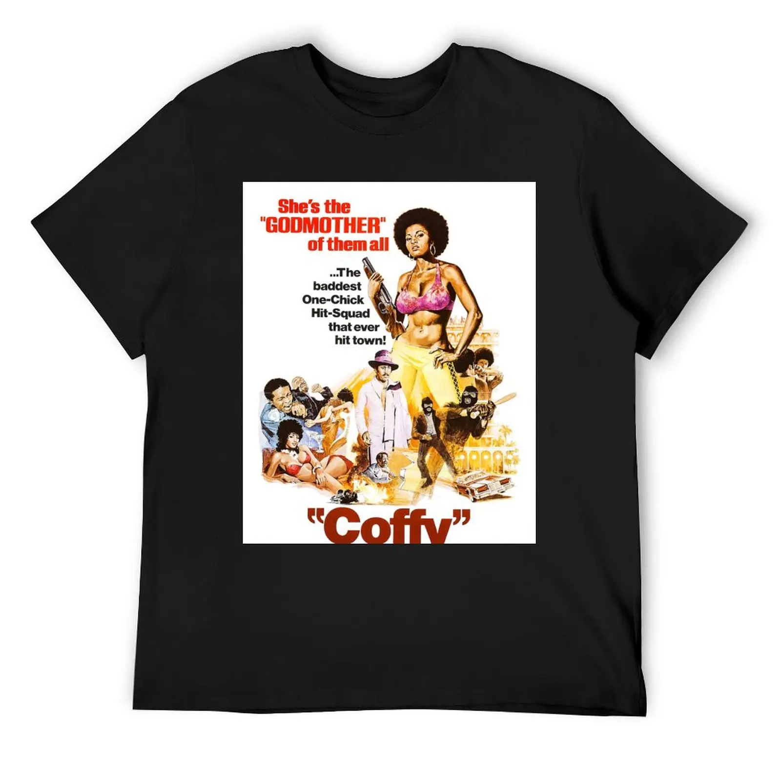 Coffy - Pam Grier T-Shirt animal prinfor boys anime stuff plain t shirts men