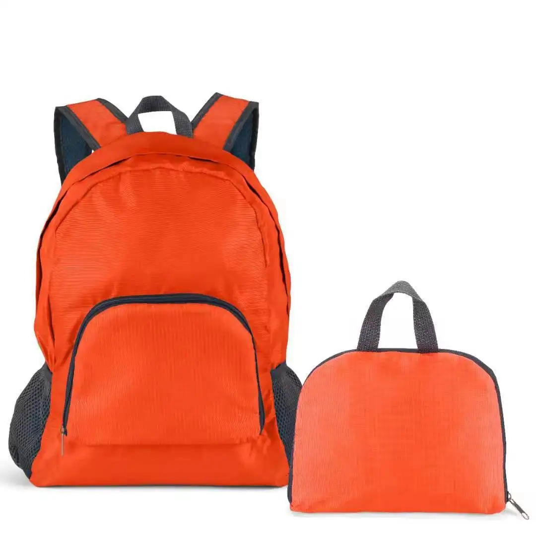 Mochila plegable ultraligera para hombre y mujer, morral de viaje, bolsa de día deportiva, para exteriores, ligera, novedad