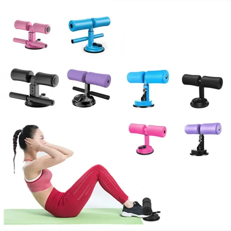 

1Pcs Portable Sit Up Assistant Ankle Support Abdominal Core Workout Fitness Sit Ups Situp Suction Home Gym Yoga Practice Gear