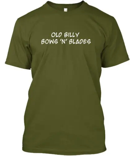 Old Billy Bowhunter T-Shirt Made in the USA Size S to 5XL