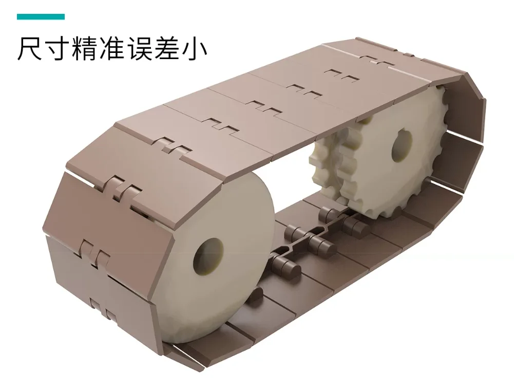 1Meters 820-k400 Width:101.6mm Plastic Chain Plate Flat Top Chain Conveyor Belt