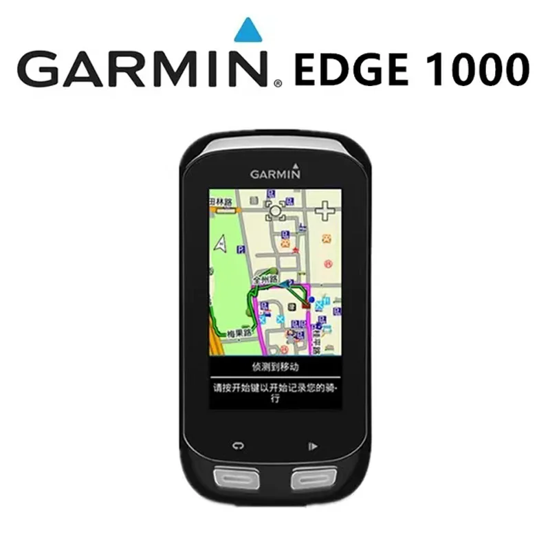 Garmin EDGE 1000 GPS Bicycle Cycling Wireless Code Table Supports Portugal, Spain, Russian, Multiple Languages 90% New