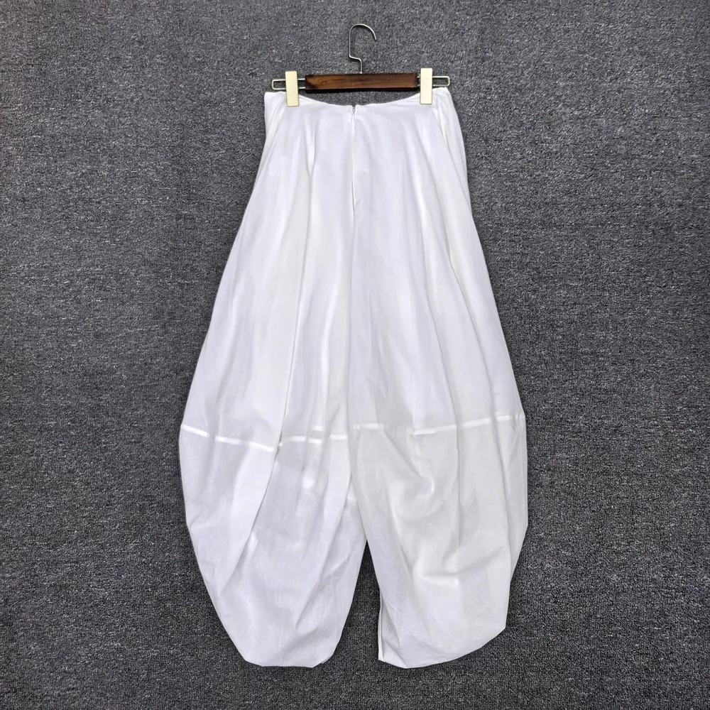 

Twisted Layered Midi Skirt, 2026 Spring/Summer New Style, Loose and Irregular Long Skirt