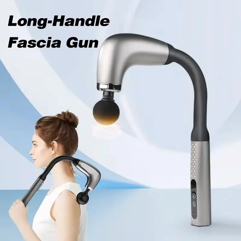 

2025 New Smart Fascia Gun Electric Massager Massage Hammer Electric Fascia Gun Home Handheld Hammer Back Artifact Christmas Gift