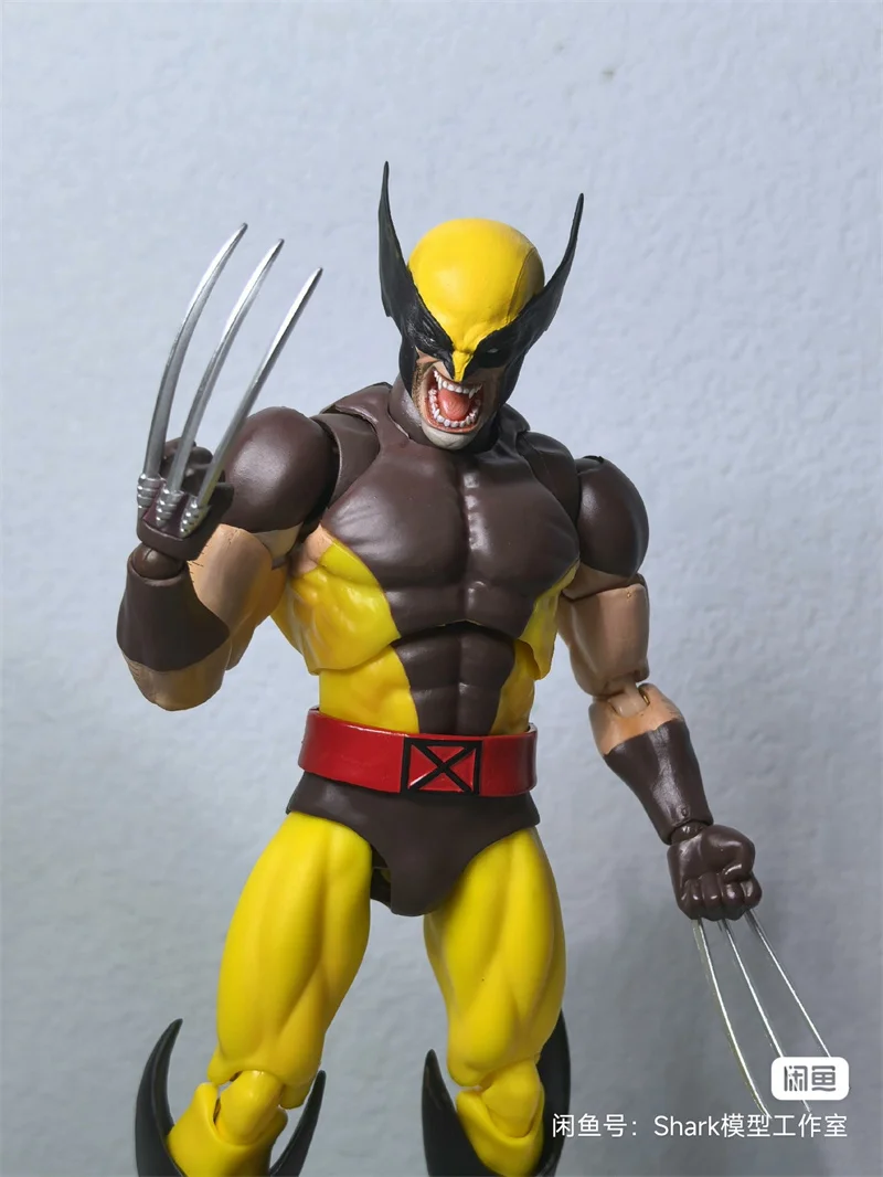 New In Stock Ct Toys Wolverine Mafex 138 Figure Brown Comic X-Men Anime Action Figure Figurine Model Statue Customized Toys