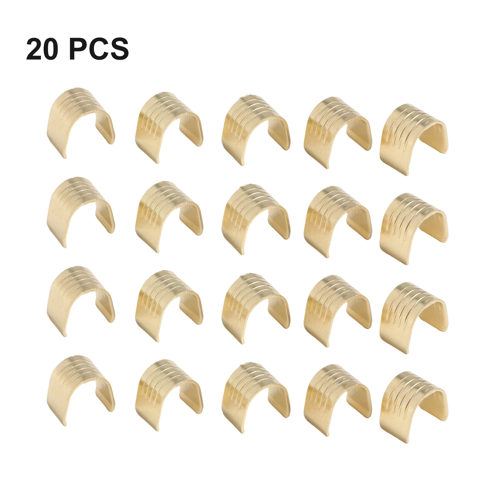 20Pcs Copper Button Fixed Terminal Timing Belt Fixing Connector Belt Clamps For 3D Printers Accessories