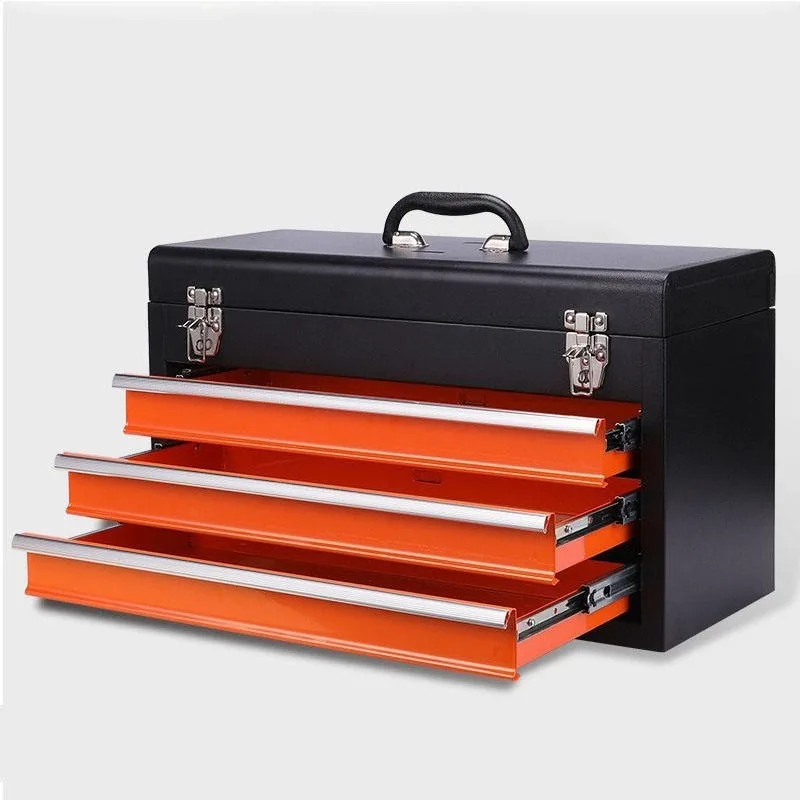 Multi Layer Tool Box Large Portable Car Repair Storage Case Hardware Organizer Box For Home Garage