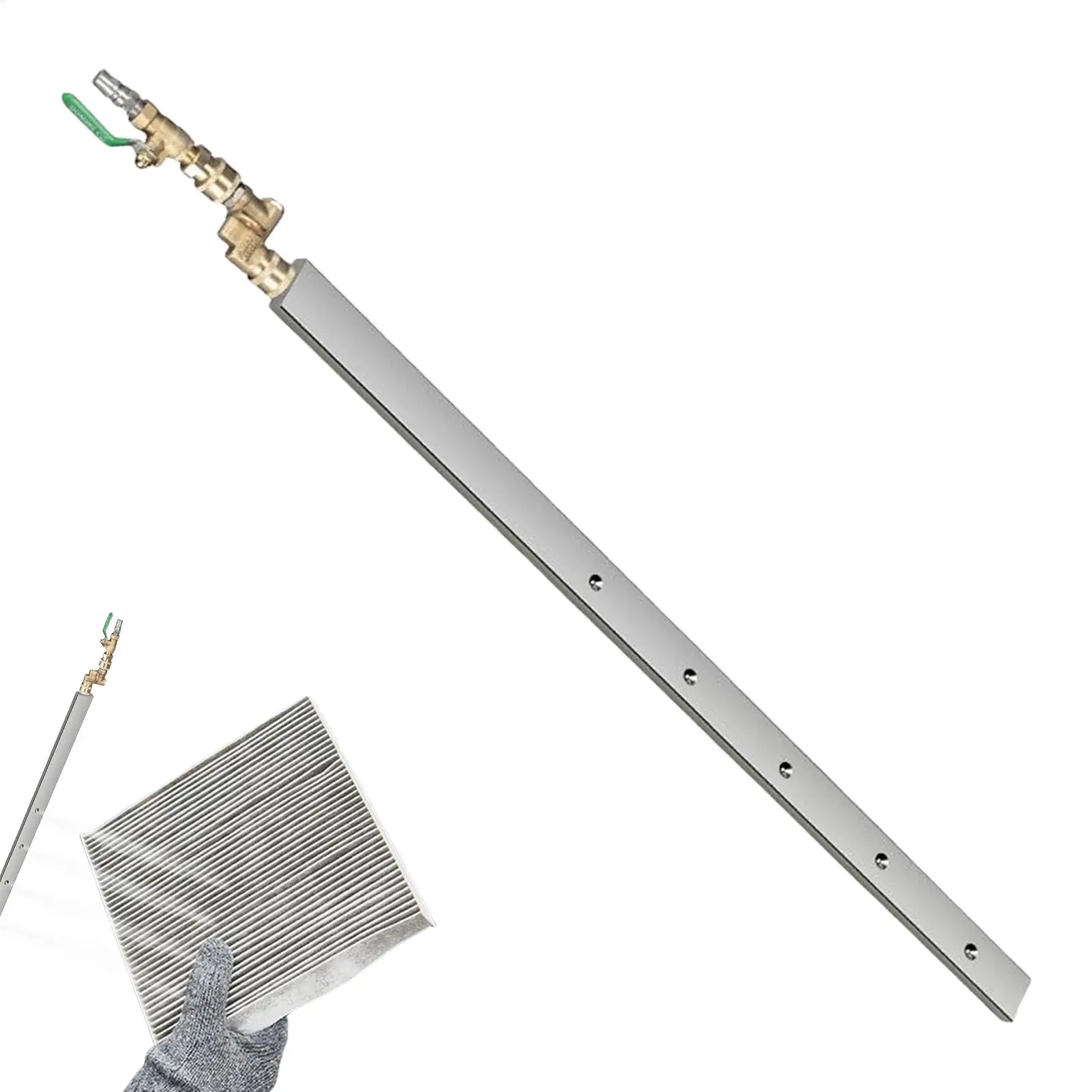 

Автомобильный бесплатный инструмент для очистки резервуара для воды, стержень для очистки радиатора, чистка резервуара для воды грузовика, артефакт, насадка для охлаждения резервуара для воды