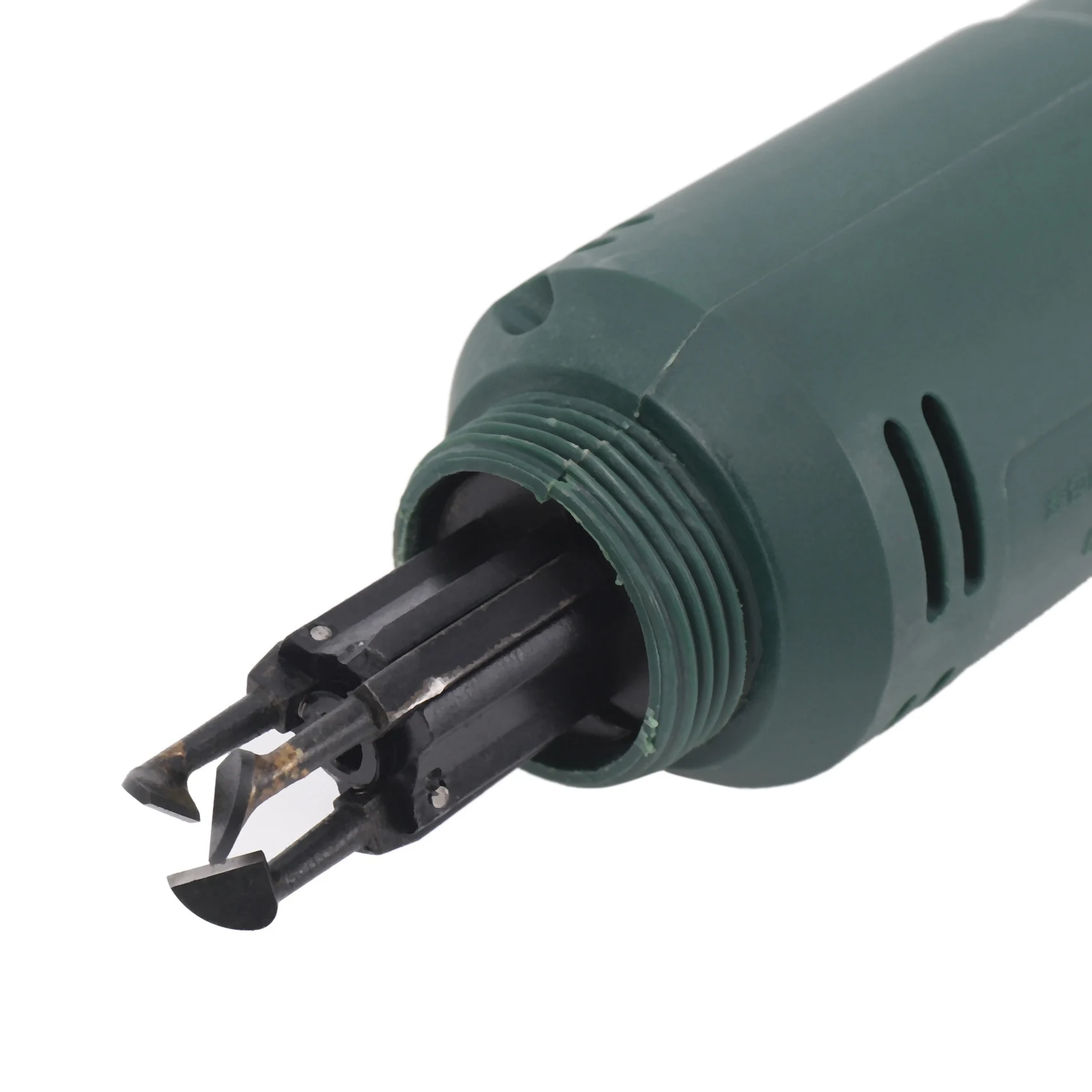 ABLQ 2X DF-6 110V Enameled Wire Stripping Machine Varnished Wire Stripper Enameled Copper Wire Stripper Cleans US Plug