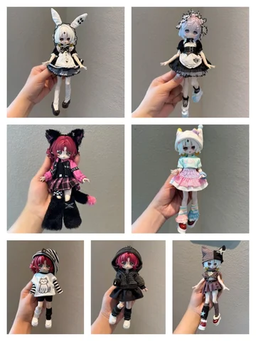 Наряды для кукол BJD 1/12  в стиле Лолита