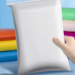 White Super Light Clay Monochrome Non-toxic and Environment-friendly DIY Material Bag Rubber Clay Supplies