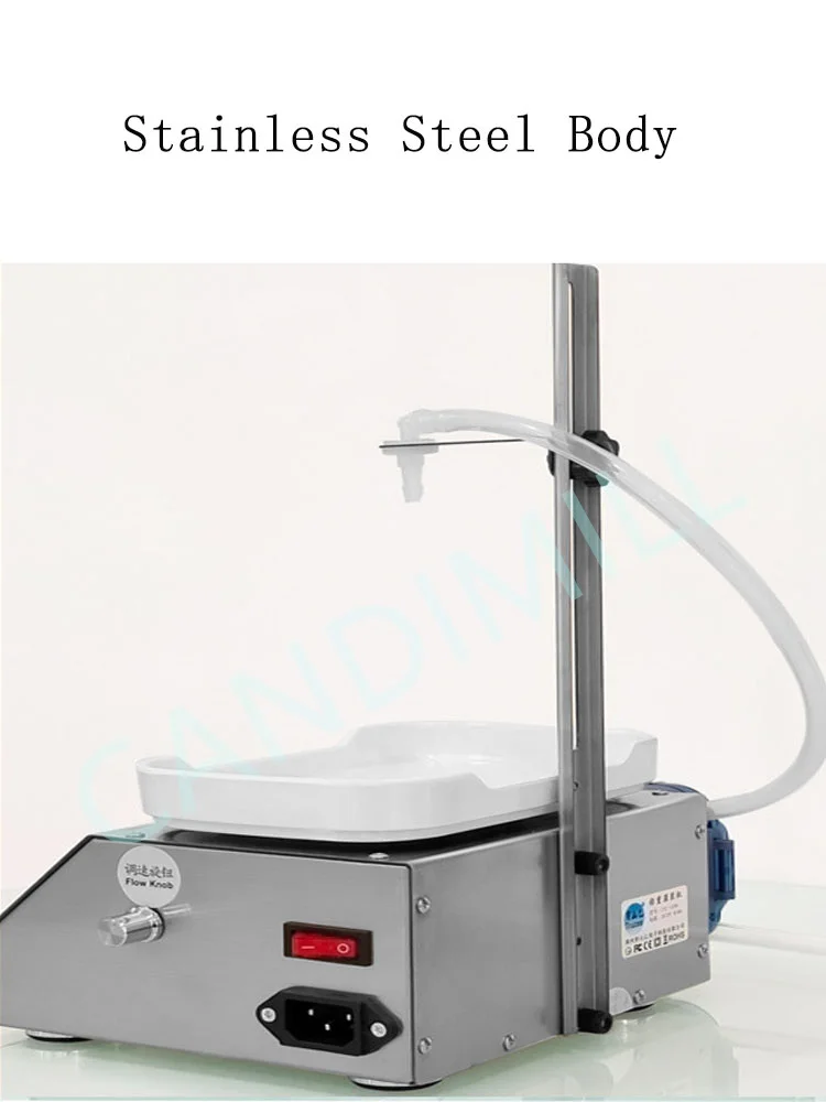 Flüssigkeits füll maschine Schlauch pumpe automatische Flaschen füller digitale Steuerung kosmetisches Öl Parfüm, Wasser, Saft,