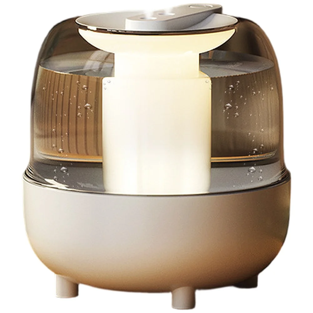 

Heavy fog humidifier 4L with digital display aromatherapy tray for office desktop air moisturizing large space quiet use