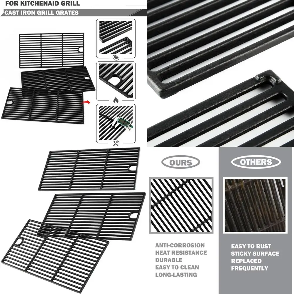 

Совместимые с KitchenAid и JennAir 720-0745B Запасные части для решеток для гриля