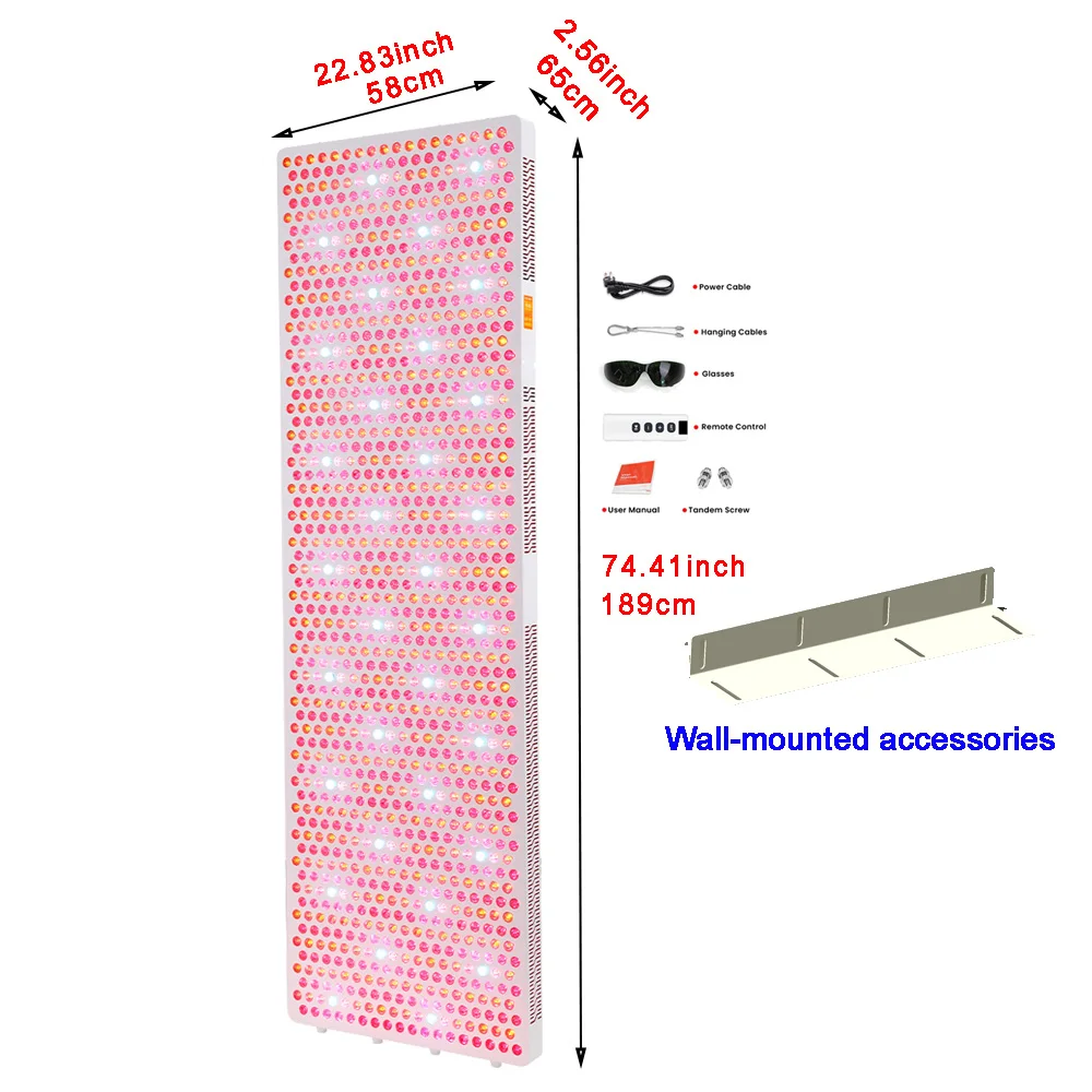 2026 Ideatherapy RLPro2000 Full Body Led Light Therapy 1152pcs Dual Chips 9 Wavelengths Red Light Therapy Panel for Health Care