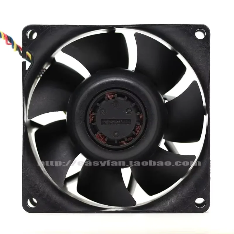 Ventola di raffreddamento per server Nidec V80E12BGA7-07 T35A2 DC 12V 1,73A 80x80x38mm