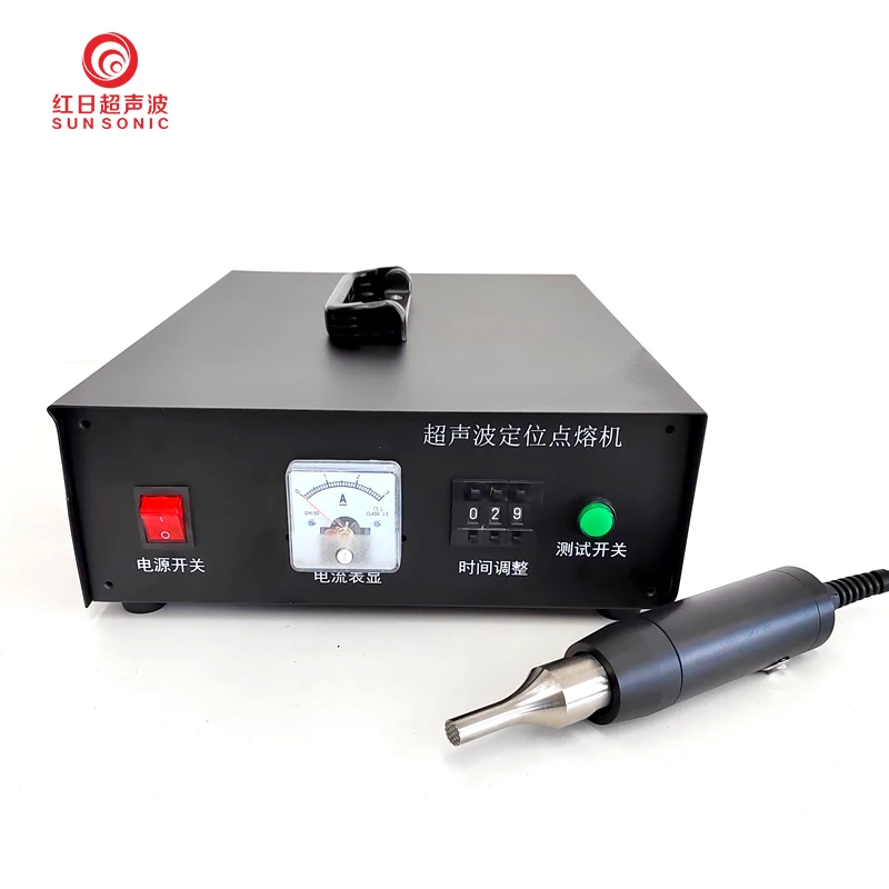 New Sunsonic Ultrasonic Spot Welder 800W 28KHz/35KHz Low-cost Plastic Welding Machine For PP PVC Acrylic With CE Certification