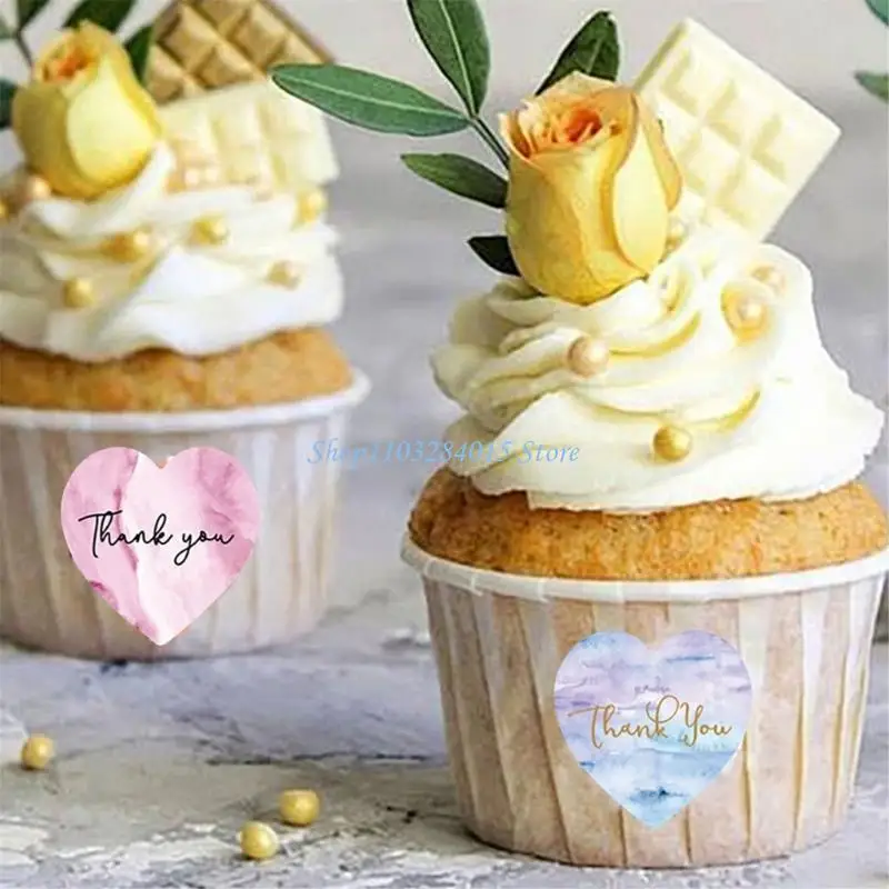 R6FF 500PCS HEART SEAL SHIPE